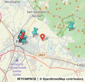 Mappa Via Nuova, 56023 Cascina PI, Italia (4.08917)