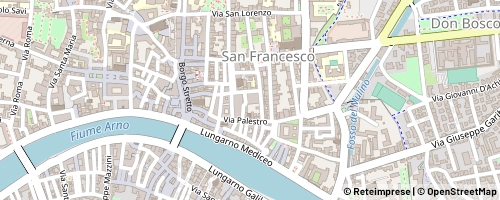 Mappa Pisa