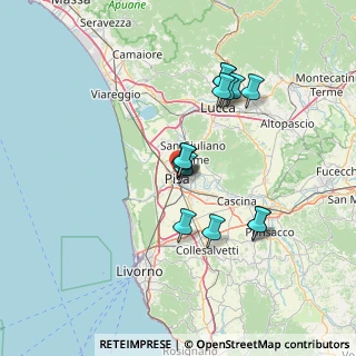 Mappa Via Cesare Beccaria, 56127 Pisa PI, Italia (12.35071)