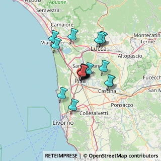 Mappa Via Cesare Beccaria, 56017 Pisa PI, Italia (8.96947)