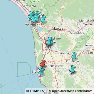 Mappa Via Trieste, 56126 Pisa PI, Italia (18.08)