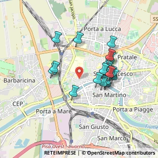 Mappa Via Trieste, 56126 Pisa PI, Italia (0.7965)