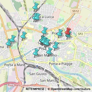 Mappa Via Camillo Benso Cavour, 56127 Pisa PI, Italia (0.79316)