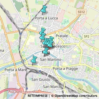 Mappa Via Camillo Benso Cavour, 56127 Pisa PI, Italia (0.48)