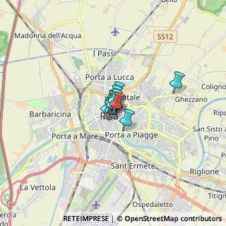Mappa Via Camillo Benso Cavour, 56127 Pisa PI, Italia (0.48636)