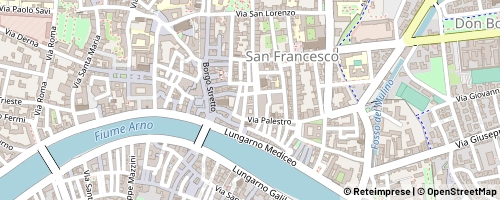 Mappa Pisa