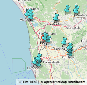Mappa Via Guido da Pisa, 56127 Pisa PI, Italia (17.32632)