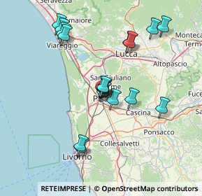Mappa Via Camillo Benso Conte di Cavour, 56127 Pisa PI, Italia (13.82778)