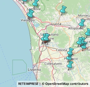 Mappa Via Guido da Pisa, 56127 Pisa PI, Italia (20.14875)