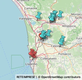 Mappa Via Camillo Benso Conte di Cavour, 56127 Pisa PI, Italia (12.84313)