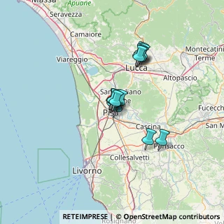 Mappa Via del Giardino, 56127 Pisa PI, Italia (9.50385)