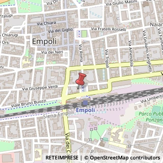 Mappa Piazza don Giovanni Minzoni, 21, 50053 Empoli, Firenze (Toscana)