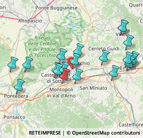 Mappa Via 8 Marzo, 56029 Santa Croce sull'Arno PI, Italia (8.417)