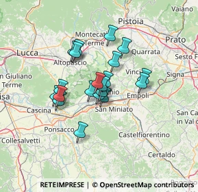Mappa Via 8 Marzo, 56029 Santa Croce sull'Arno PI, Italia (9.8585)