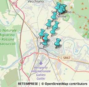 Mappa Piazza Cairoli, 56127 Pisa PI, Italia (3.35929)