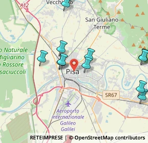 Mappa Piazza Cairoli, 56127 Pisa PI, Italia (5.28071)