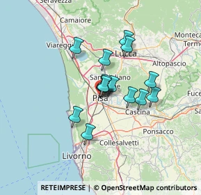 Mappa Piazza Cairoli, 56127 Pisa PI, Italia (9.29267)