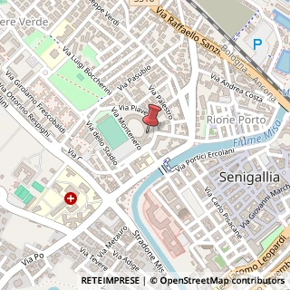 Mappa Via Piave, 23, 60019 Senigallia, Ancona (Marche)