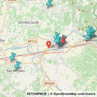 Mappa Via S. Mamante, 50053 Empoli FI, Italia (4.90308)