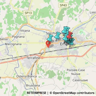 Mappa Via S. Mamante, 50053 Empoli FI, Italia (1.61385)