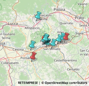 Mappa Via Francesco Petrarca, 56029 Santa Croce sull'Arno PI, Italia (7.815)