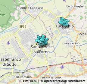 Mappa Via Francesco Petrarca, 56029 Santa Croce sull'Arno PI, Italia (0.98545)