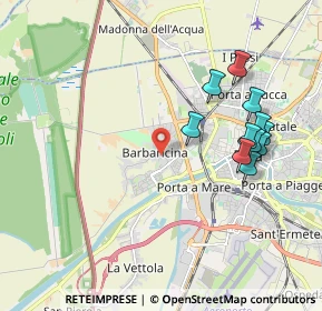 Mappa Via Angelo Fabroni, 56122 Pisa PI, Italia (2.04182)