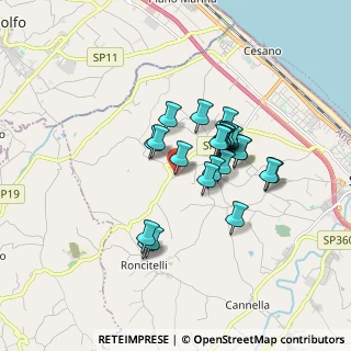 Mappa Str. Scornabecco, 60019 Senigallia AN, Italia (1.35208)