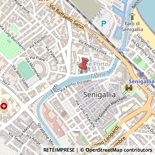 Mappa Via XX Settembre, 14, 60019 Senigallia, Ancona (Marche)