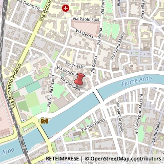 Mappa Via Volturno, 19, 56126 Pisa, Pisa (Toscana)