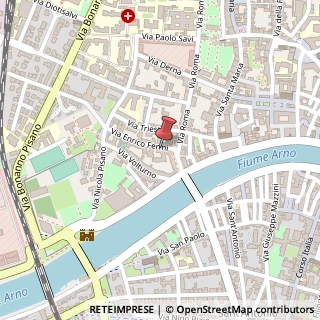 Mappa Via Enrico Fermi, 7, 56126 Pisa, Pisa (Toscana)
