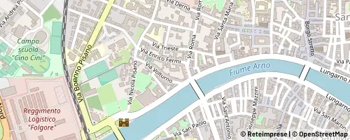 Mappa Pisa