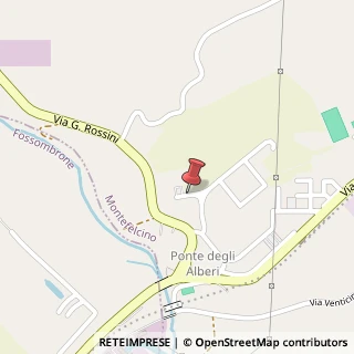 Mappa Via spontini 20, 61030 Montefelcino, Pesaro e Urbino (Marche)