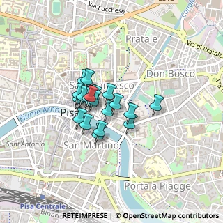 Mappa Via Santa Bibbiana, 56127 Pisa PI, Italia (0.276)