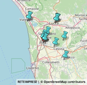 Mappa Via Santa Bibbiana, 56127 Pisa PI, Italia (10.07571)