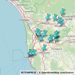 Mappa Via Santa Bibbiana, 56127 Pisa PI, Italia (15.7255)