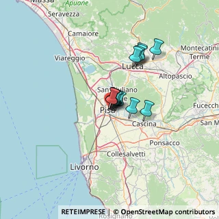 Mappa Via Ludovico Lazzaro Zamenhof, 56127 Pisa PI, Italia (7.78786)