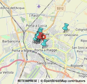 Mappa Via Ludovico Lazzaro Zamenhof, 56127 Pisa PI, Italia (0.77364)