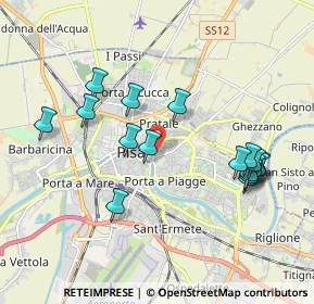 Mappa Via Ludovico Lazzaro Zamenhof, 56127 Pisa PI, Italia (2.01882)