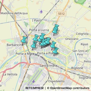 Mappa Via Ludovico Lazzaro Zamenhof, 56127 Pisa PI, Italia (0.86571)