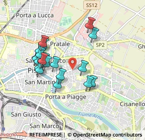Mappa Via Carlo Morandi, 56124 Pisa PI, Italia (0.861)