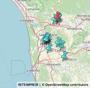 Mappa Via Carlo Morandi, 56124 Pisa PI, Italia (8.25429)