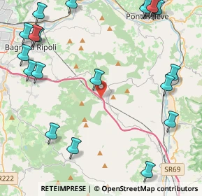 Mappa E35, 50067 Rignano sull'Arno FI, Italia (6.2895)