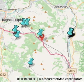 Mappa E35, 50067 Rignano sull'Arno FI, Italia (4.9215)