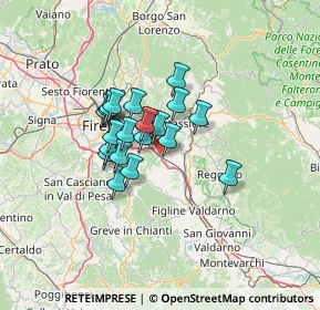 Mappa E35, 50067 Rignano sull'Arno FI, Italia (9.311)