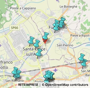 Mappa Piazza Enzo Biagi, 56029 Santa Croce sull'Arno PI, Italia (2.635)