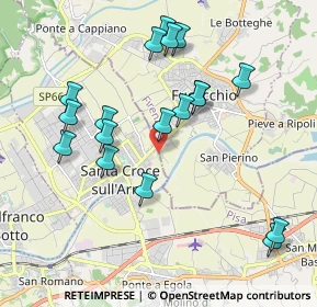 Mappa Piazza Enzo Biagi, 56029 Santa Croce sull'Arno PI, Italia (2.04278)