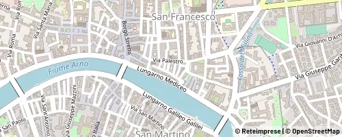 Mappa Pisa