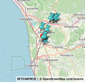 Mappa Via Palestro, 56127 Pisa PI, Italia (8.83818)