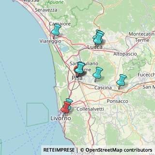 Mappa Via delle Belle Torri, 56127 Pisa PI, Italia (12.29364)
